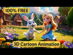 FREE 3D Cartoon Animation Videos Using AI | How To Make 3D Cartoon Animated Videos With AI