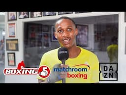 Phumelela Cafu has his thoughts on fighting Jesse "Bam" Rodriguez