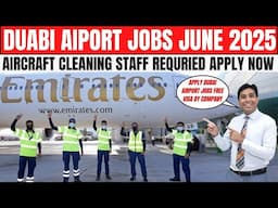 Airport Jobs In Dubai 2025 | Dubai Airport Jobs
