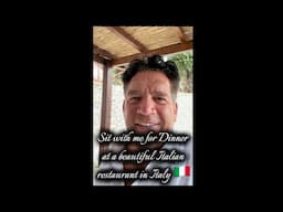 Ride along and sit with me through dinner in Italy. 🇮🇹 Cooking Italian with Joe