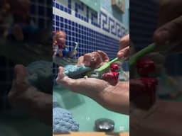 Elsa and Anna toddlers spa for rainbow dash