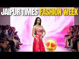 Jaipur Times Fashion Week 2025: Walking the Ramp with @tejasswiprakash413