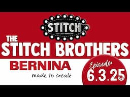The Stitch Brothers | 6.3.2025 | a Stitch with Lisa Bongean series | Primitive Gatherings