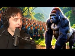 100 Men vs a Gorilla