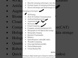 Emerging Trends And Technologies In Computer Science