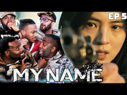 JI WOO CATCHES A BODY! My Name Ep 5 Reaction