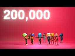 Thank you, 200,000 subscribers!