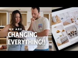 Extreme Kitchen Renovation Pt 1: Planning, Design & 3D Render Walkthrough!