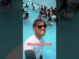 Wave Pool me Couple🫂♥️ | Virar Water park Resort | Best Resort of Virar #waterpark #virarresort