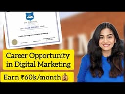 IIM Himachal Online Course in Digital Marketing for all Stream  Fresher Graduates