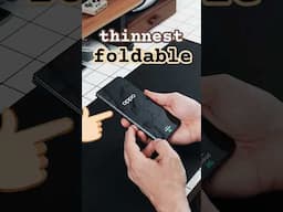 OPPO Find N5 unboxing - the thinnest book-style foldable