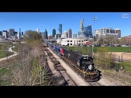 Illinois Central SD70 Leads the City of New Orleans