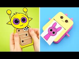 DIY Sprunki House for Pinki! 🛠️💞 Cardboard Craft Magic
