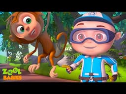 Zool Babies Monkey Menace Episode And More | Zool Babies Series | Cartoon Animation For Kids