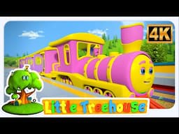 The Wheels On the Train, Taxi & More Vehicle Songs & Rhymes for Kids
