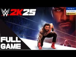 WWE 2K25 SHOWCASE Full Walkthrough Gameplay – PS5 Pro 4K 60FPS No Commentary
