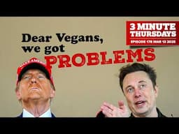 Dear Vegans, Things Are Getting BAD + Carbstrong Goes Undercover