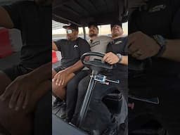Golf Kart on a Drift Course