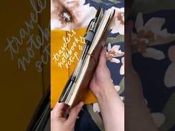 Traveler’s Notebook Setup - A Springtime Journal Refresh! 📖✍️ #shorts