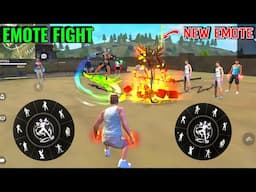 Emote vs Emote Fight On Factory Roof 😈 New Flag Emote ANGRY Girl 😤 vs Noob ADAM 😎 Garena Free Fire 🔥