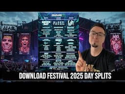 Download Festival 2025 Day Splits Announced