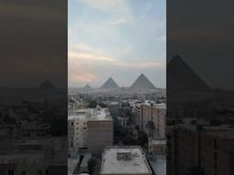 Special Pyramid View 😳 #egypt #travel #pyramid amid