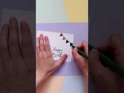 Birthday Card Idea #shorts