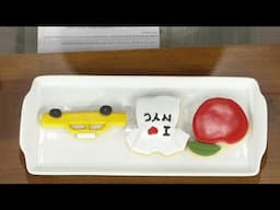 TikTok cookie artist displays royal icing decorations
