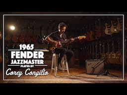 1965 Fender Jazzmaster played by Corey Congilio | Live from Carter Vintage Guitars | Nashville, TN