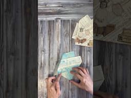 #smackitonthepage junk journal, folded pockets, one page wonder, root pursuit junk journals by Kelly