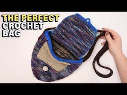 Crochet a Crossbody Bag with Me | Full Tutorial for My Dream Summer Bag