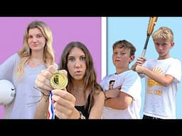 ULTIMATE Boys vs. Girls Trick Shot Challenge!