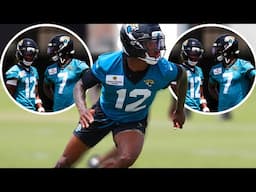 TRAVIS HUNTER Day 1 at JAGUARS OTA’s