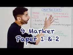 9 Marker - Paper 1 & 2 - AQA A Level Economics