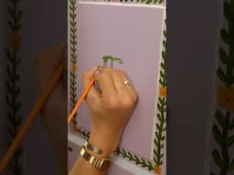 Handpainting My Door #diy