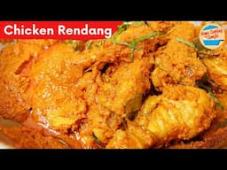 Chicken Rendang - Rendang Ayam