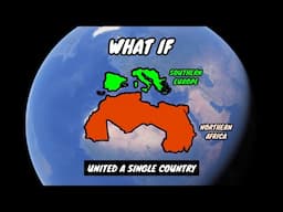 What if Southern Europe And Northern Africa United A Single Country | Country Comparison | DD 2.o