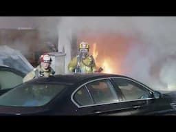 Beverly Crest Structure Fire