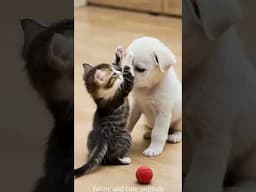 "When My Cat Thinks She’s a Dog! 🐕 #MyRecording"`