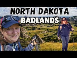 Hiking The Most BEAUTIFUL Trail in Theodore Roosevelt National Park! Caprock Coulee Trail TRNP