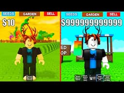 Noob to Billionaire PALDO in Grow a Garden Roblox