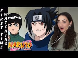 Chunin Challenge: Rock Lee vs. Sasuke I Naruto Episode 22 *First Time Watching & Reaction*