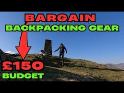 FULL QUALITY CAMPING GEAR LOAD OUT - Top Brand Best Backpacking Bargain Kit  HALLIN FELL UK Wild