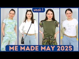 What I wore? A week of handmade outfits. Me Made May'25 (week 1)
