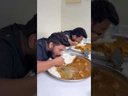 PATIALA CHICKEN RICE Vs CHETTINAD CHICKEN RICE EATING CHALLENGE😱🔥 #shorts #foodie #eatingchallenge