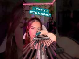 ✨HEAD MASSAGE FOR YOUUUU 🤗 #asmr #asmrsounds #asmrvideo #asmrcommunity #relaxing #fyp #fypage