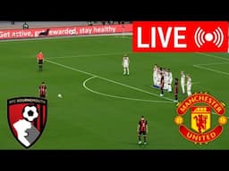 🔴LIVE : Bournemouth vs Manchester United Premier League | 2024-25 Full Match Live Streaming
