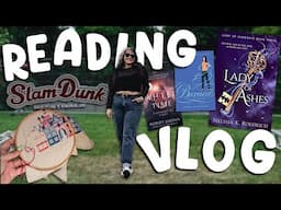 Fighting A Reading Slump 👊 Feat. Grocery Haul & Slam Dunk 🎶 WEEKLY READING VLOG #307