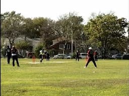 Mark Audain Middlesex Cricket Club Captain batting vs Wanderers