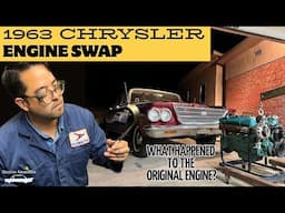 1963 Chrysler Newport Engine Swap! 361 Big Block V8! Stick Shift! Charlotte Autofair 2025. Roadtrip!